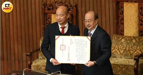 韓國瑜當選立法院長！「罷免」一詞竟登熱搜 台大副教授：無相關規定 政治 Ctwant