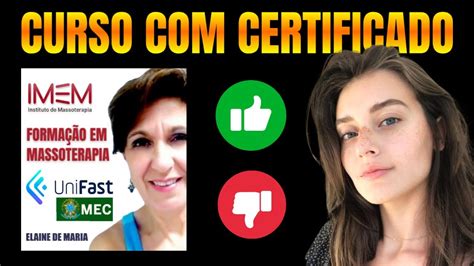 CURSO MASSOTERAPIA ELAINE DE MARIA É BOM MESMO YouTube