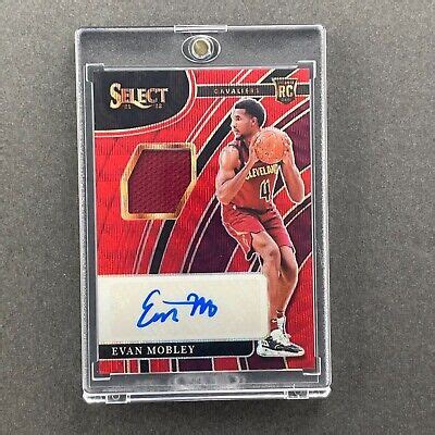 Select Evan Mobley Asia Tmall Exclusive Red Wave Prizm Rpa Rc