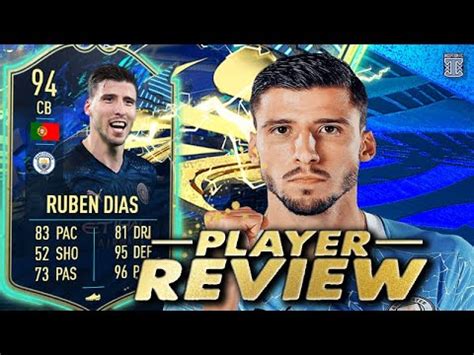 Insane Pace Boost Team Of The Season Ruben Dias Player Review