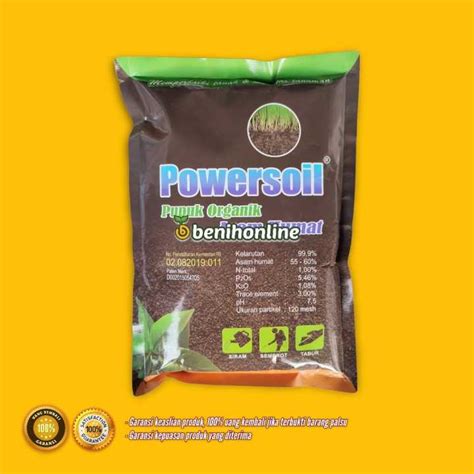 PUPUK ORGANIK POWERSOIL ASAM HUMAT 500 GRAM Humic Acid Gromate