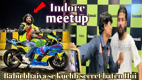 The Uk Rider Babu Bhaiya Indore Meetup