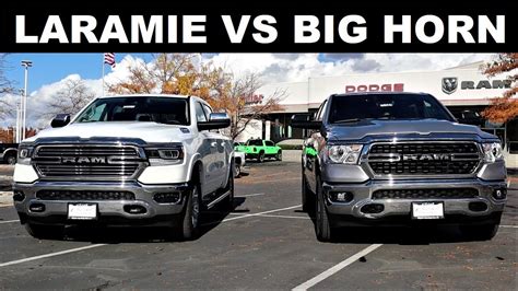 2022 Ram 1500 Laramie Vs Ram 1500 Big Horn Is The Laramie Worth