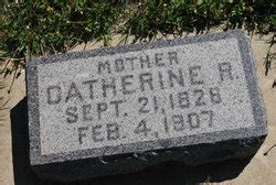 Catherine Rosanna Alleman Zumro M Morial Find A Grave