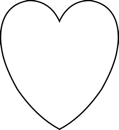 Free Heart Template - Free Templates Printable