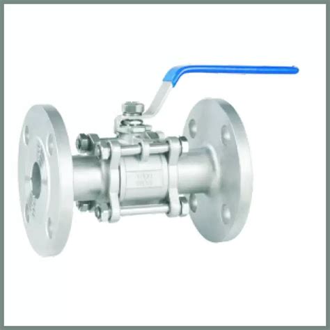 Stainless Steel Three Piece Flanged Ball Valve