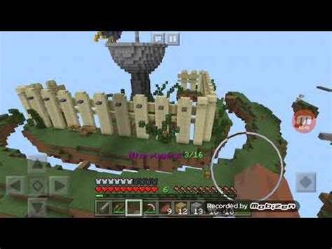 Sadece Basede Kalarak Oyun Kazanmak SkyWars YouTube