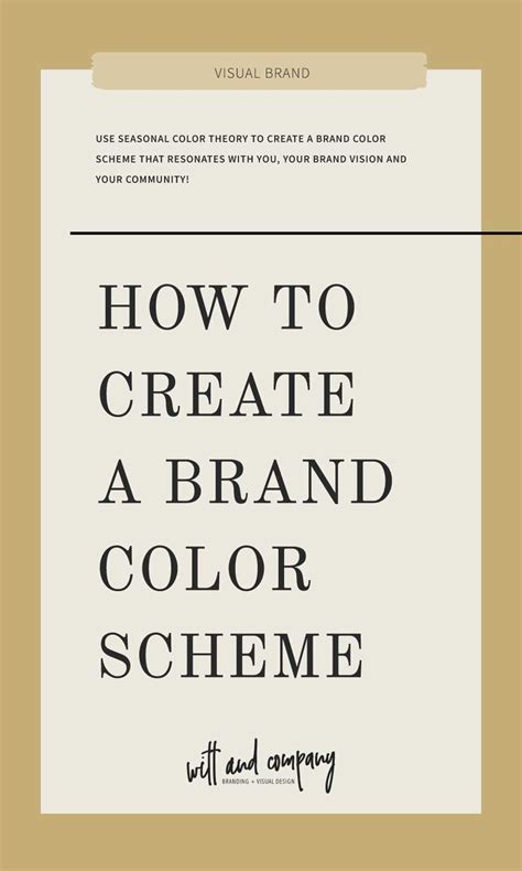 Check out these easy to follow tips for picking a brand color scheme that resonates with your ...