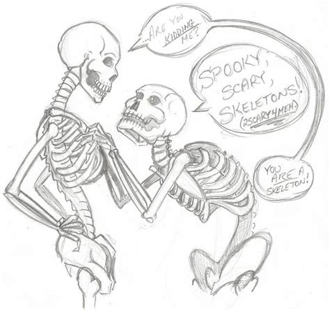 Day Sixteen - Spooky, Scary, Skeletons by ChillyAcademicIV | Spooky ...