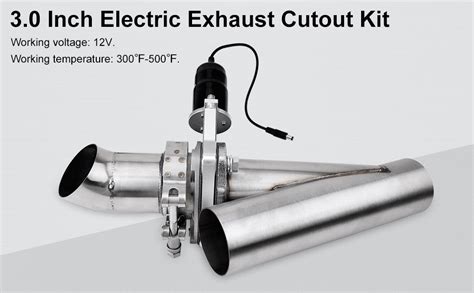 Evil Energy Electric Exhaust Cutout Remote And Manual Valve Kit