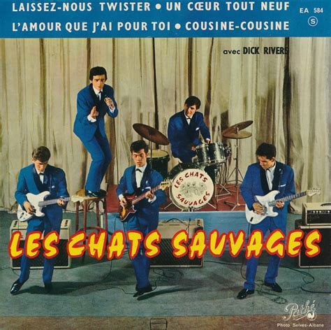 Les Chats Sauvages Avec Dick Rivers Laissez Nous Twister 1962 Vinyl