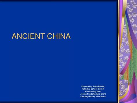 Ppt Ancient China Powerpoint Presentation Free Download Id576249