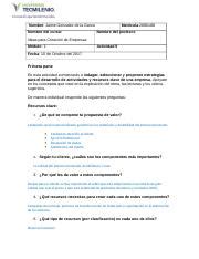 Actividad 10 Ideas Para Creacion De Empresas Docx Nombre Jaime