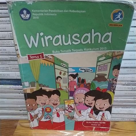 Jual Buku Siswa Tematik Terpadu Kurikulum 2013 Kelas Vi 6 Sdmi Tema 123456789 Edisi