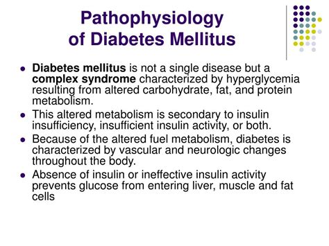 Ppt Diabetes Mellitus Powerpoint Presentation Free Download Id342227