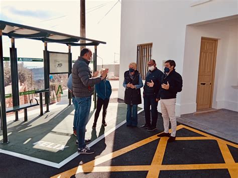 El Consorcio De Transportes Mejora La Parada De Bus De Felix Almeria