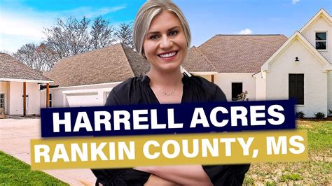 New Construction Homes For Sale In Rankin County Harrell Acres