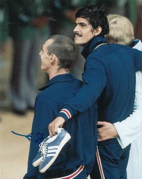 MARK SPITZ Signed USA SWIMMING 8X10 SWIMMER SUMMER OLYMPICS Photo W