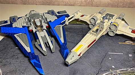 НОВАЯ РУБРИКА СРАВНЕНИЕ НАБОРОВ / Икс-Винг или МАНДАЛОРЦЫ / Лего / Lego ...