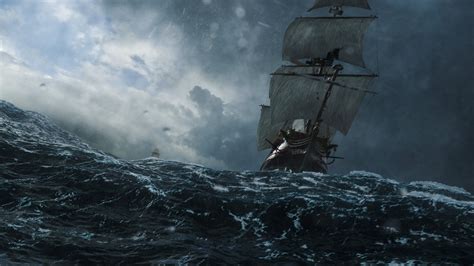 Galleon boat, sea, ship, sailing ship, sky HD wallpaper | Wallpaper Flare