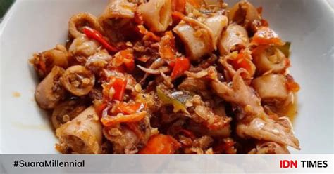 Resep Sambal Cumi Yang Gurih Begini Cara Membuatnya