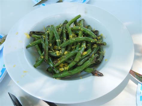 Grilled Green Beans With Garlic And Lemon Kates Recipe Box