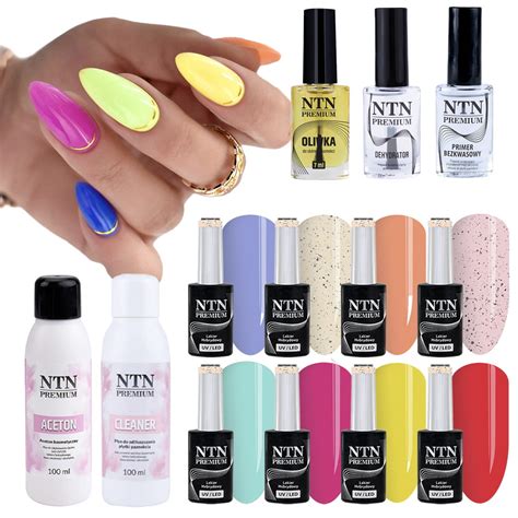 Zestaw Do Manicure Hybrydowego Ntn Lakiery Preparaty Sklep