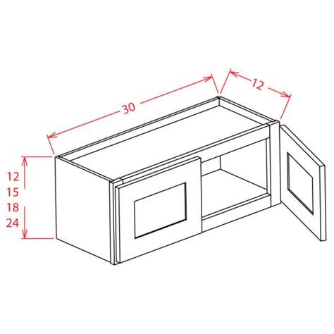 W3015 Oxford Mist Wall Cabinet Rta Rta Kitchen Cabinets