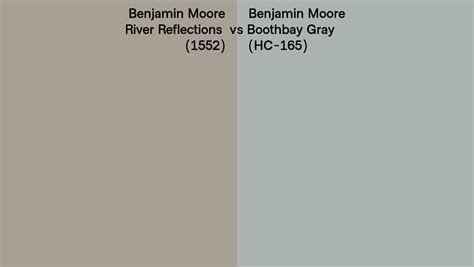 Benjamin Moore River Reflections Vs Boothbay Gray Side By Side Comparison