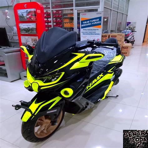 Jual Body Kit Yamaha Nmax Predator Motif Grafis Full Set Kota