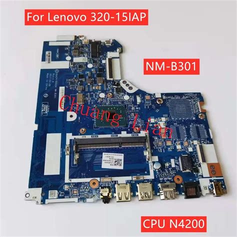 DG424 DG524 NM B301 For Lenovo 320 15IAP Laptop Motherboard With N3350