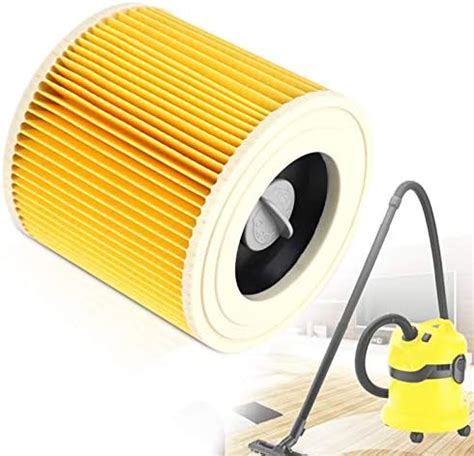 Cartridge Filter For Karcher Wet Dry Vacuum Cleaner Carpet