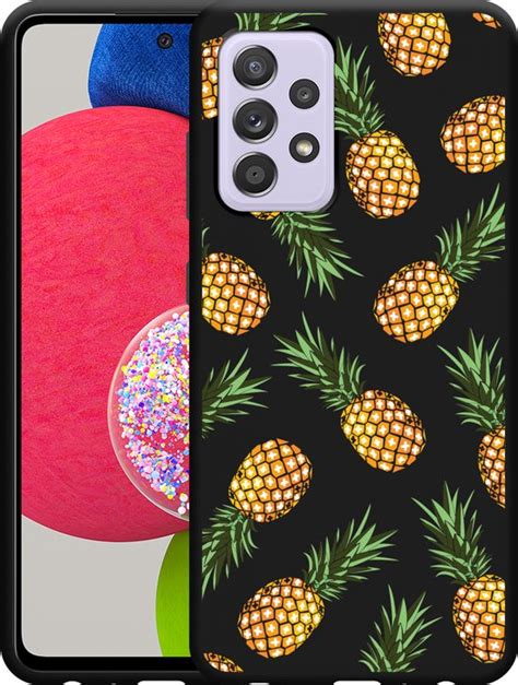 Galaxy A A S Hoesje Zwart Ananas Designed By Cazy Bol