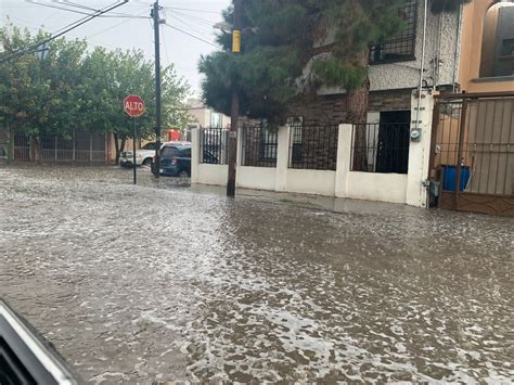 FOTOS Deja Lluvia Con Granizo Calles Inundadas Y Caos Vial Norte De