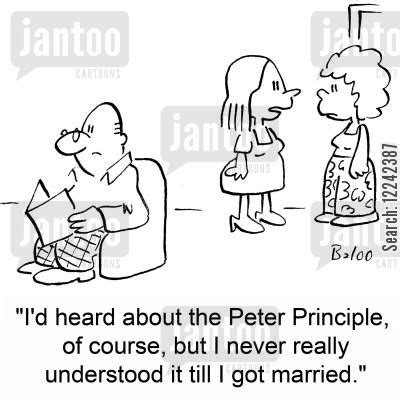 peter principle cartoons - Humor from Jantoo Cartoons