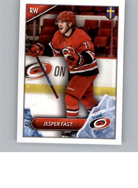 2021-22 TOPPS #148- Jesper Fast - NHL Hockey Stickers