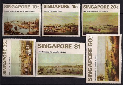 Collectible Singapore Stamps Mesa Stamps