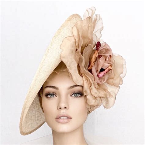 Kentucky Derby Hat Gold Derby Hat Rose Gold Melbourne Cup Etsy