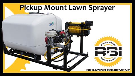 500 Gallon Lawn Care Skid Jet Agitation Pickuptrucktrailer