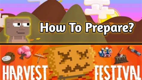 How To Prepare Harvest Festival 2021 Growtopia YouTube