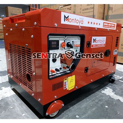 Jual Genset 15 Kva 3 Phase Montoya MDG 17000 3 USA Technology Shopee