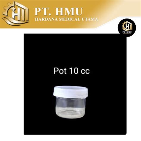 Jual Pot Plastik Urine Cc Salep Slime Isi Pcs Shopee Indonesia