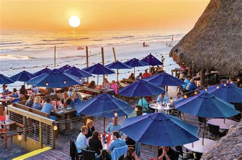 Sharky S Beach Front Restaurant Tiki Bar Panama City Beach Fl