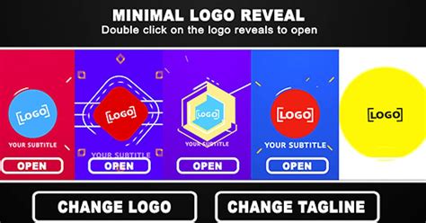 Graphic Reveal Logo - Design Template Place