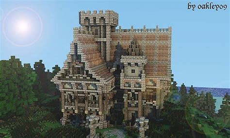 Medieval Mansion Minecraft Building Inc