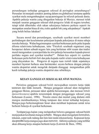 Gangguan Seksual Di Tempat Kerja Definisi Kesan Dan Langkah