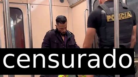 VIDEO De Luna Bella Para ADULTOS En Metro Frente A Mirada De Todos Los