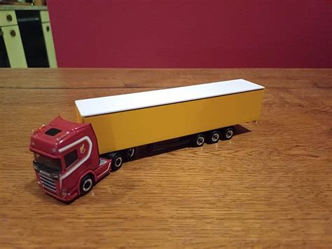 Herpa Scania Cs Mit Schiebeplanenauflieger Kaufen Auf Ricardo