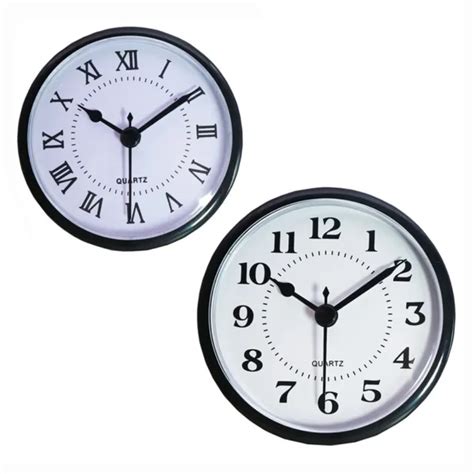 Insert D Am Nagement D Horloge Quartz Pouces Avec Joint En