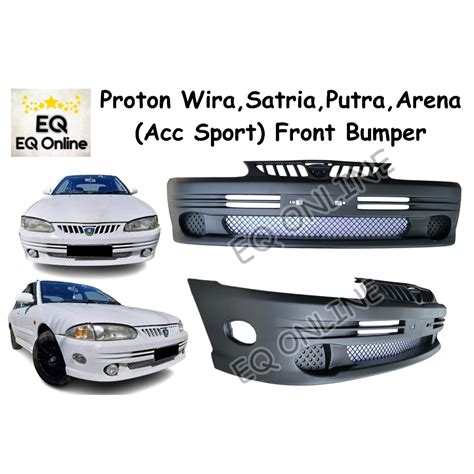 Proton Wira Satria Arena Putra 1992 Acc Sport Front Bumper PP